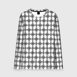 Лонгслив мужской Цветочная готика, цвет: 3D-принт