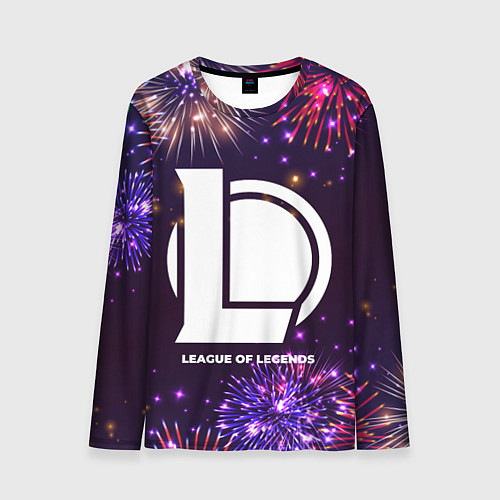 Мужской лонгслив Праздничный League of Legends / 3D-принт – фото 1
