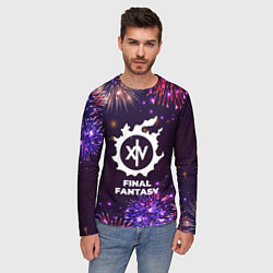 Лонгслив мужской Праздничный Final Fantasy, цвет: 3D-принт — фото 2