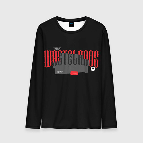 Мужской лонгслив Лого WSTDS / 3D-принт – фото 1