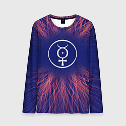 Лонгслив мужской Marilyn Manson red energy, цвет: 3D-принт