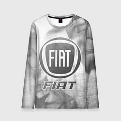 Мужской лонгслив Fiat - white gradient