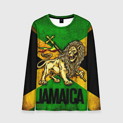 Мужской лонгслив Jamaica lion flag