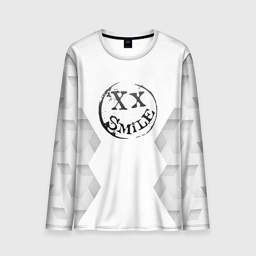Мужской лонгслив Avril Lavigne white poly / 3D-принт – фото 1