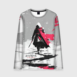 Лонгслив мужской Assassins Creed winter ninja, цвет: 3D-принт