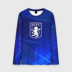 Мужской лонгслив Aston Villa blue poly