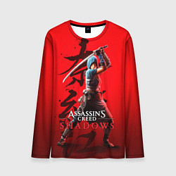 Мужской лонгслив Assassins Creed Shadows - Shinobi Naoe