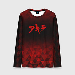 Лонгслив мужской Akira red poly, цвет: 3D-принт
