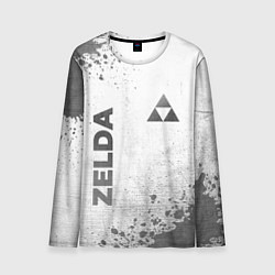 Лонгслив мужской Zelda - white gradient вертикально, цвет: 3D-принт