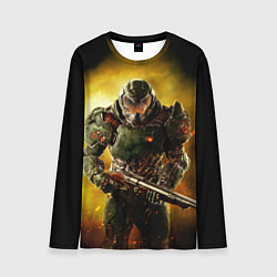 Мужской лонгслив Doom guy slayer