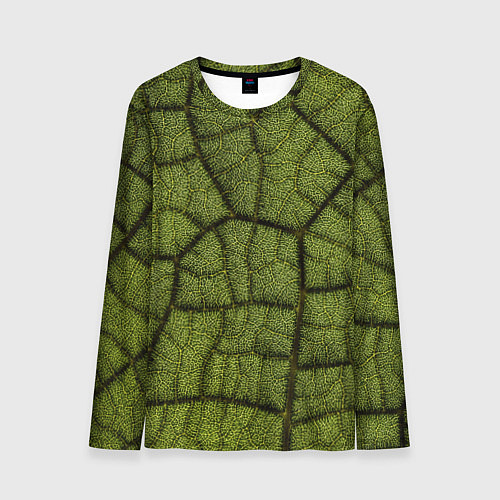 Мужской лонгслив Микромир / 3D-принт – фото 1