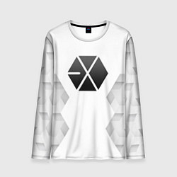 Лонгслив мужской Exo white poly, цвет: 3D-принт