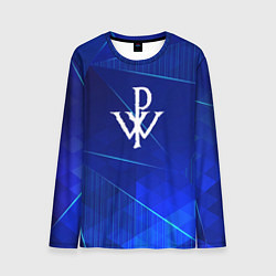 Лонгслив мужской Powerwolf blue poly, цвет: 3D-принт
