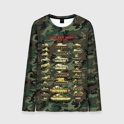 Мужской лонгслив Ленинград - защита города 1941-1942 / 3D-принт – фото 1