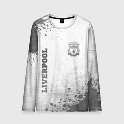 Лонгслив мужской Liverpool - white gradient вертикально, цвет: 3D-принт