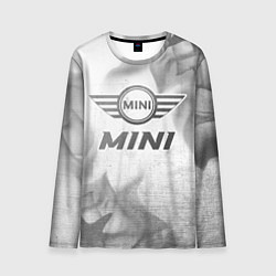 Лонгслив мужской Mini - white gradient, цвет: 3D-принт