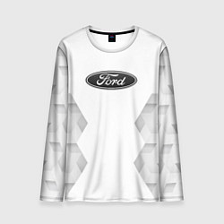 Мужской лонгслив Ford white poly