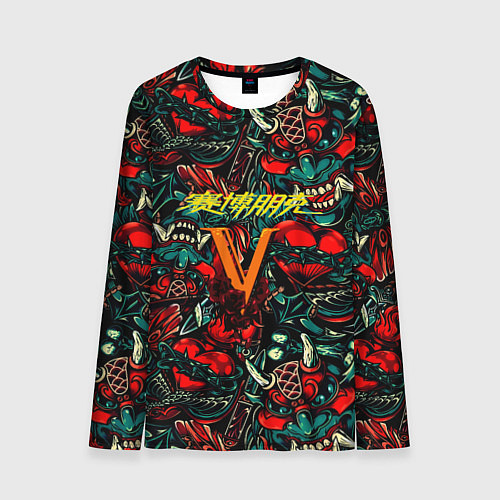 Мужской лонгслив God of War битва огня / 3D-принт – фото 1