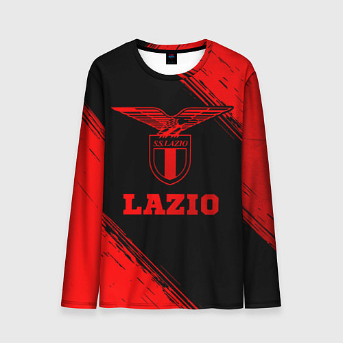 Мужской лонгслив Lazio - red gradient / 3D-принт – фото 1
