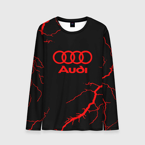 Мужской лонгслив Audi storm / 3D-принт – фото 1