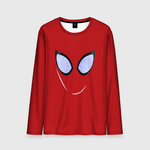 Мужской лонгслив Человек паук глаза питера / 3D-принт – фото 1