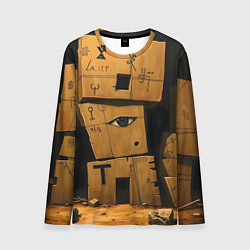 Лонгслив мужской Глаза в каменных домах, цвет: 3D-принт