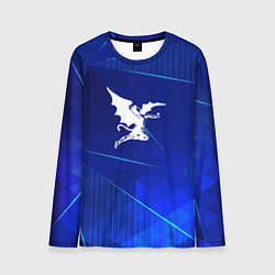Лонгслив мужской Black Sabbath blue poly, цвет: 3D-принт