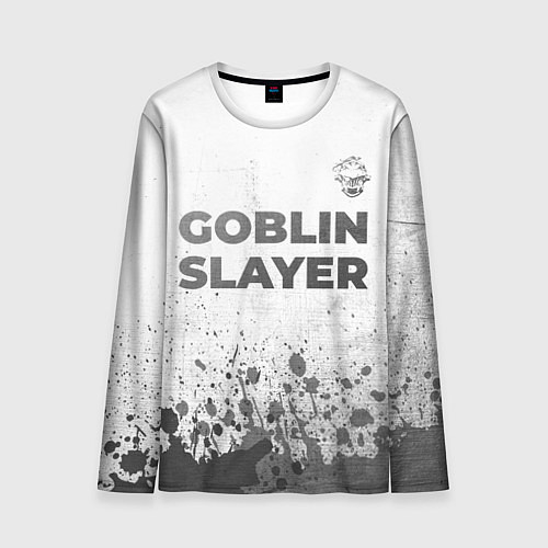 Мужской лонгслив Goblin Slayer - white gradient посередине / 3D-принт – фото 1