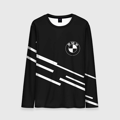 Мужской лонгслив BMW geometry line / 3D-принт – фото 1