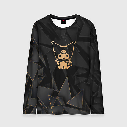 Мужской лонгслив Kuromi golden poly / 3D-принт – фото 1