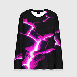 Мужской лонгслив Color pink black