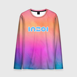 Мужской лонгслив Inzoi розово-оранжевый фон