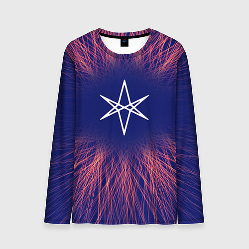 Мужской лонгслив Bring Me the Horizon red energy / 3D-принт – фото 1