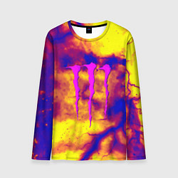 Лонгслив мужской Monster energy storm grunge, цвет: 3D-принт