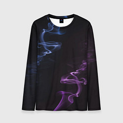 Мужской лонгслив Color black blue pink