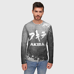 Лонгслив мужской Akira - grey gradient, цвет: 3D-принт — фото 2