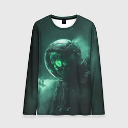 Лонгслив мужской Космический скелет, цвет: 3D-принт