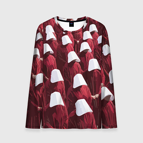 Мужской лонгслив Рассказ служанки паттерн / 3D-принт – фото 1