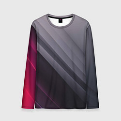 Лонгслив мужской Color black grey, цвет: 3D-принт