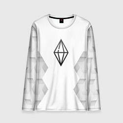 Мужской лонгслив The Sims white poly