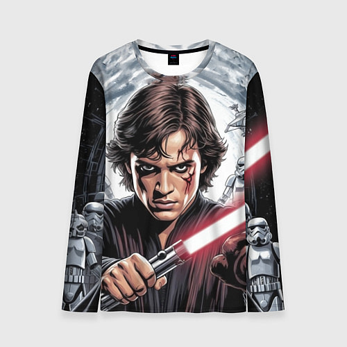 Мужской лонгслив Энакин Скайуокер Anakin Skywalker / 3D-принт – фото 1