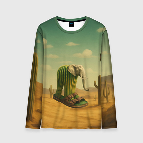 Мужской лонгслив Лирили ларила мем / 3D-принт – фото 1