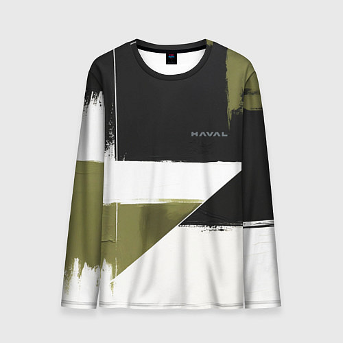 Мужской лонгслив Haval логотип / 3D-принт – фото 1