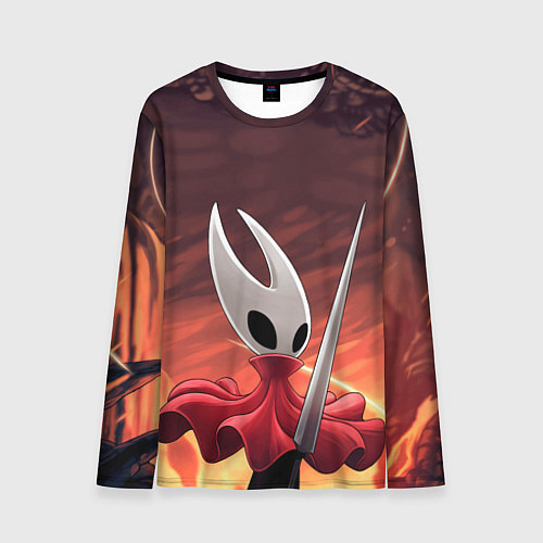 Мужской лонгслив Полый рыцарь Hollow knight silksong / 3D-принт – фото 1