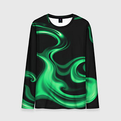 Мужской лонгслив Color green smoke