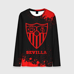 Мужской лонгслив Sevilla - red gradient