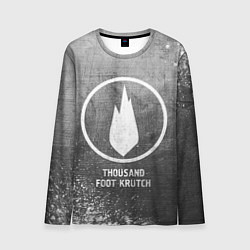 Лонгслив мужской Thousand Foot Krutch - grey gradient, цвет: 3D-принт