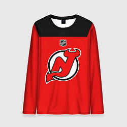 Мужской лонгслив Нью Джерси Девилз команда НХЛ
