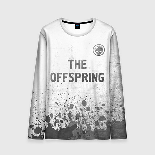 Мужской лонгслив The Offspring - white gradient посередине / 3D-принт – фото 1