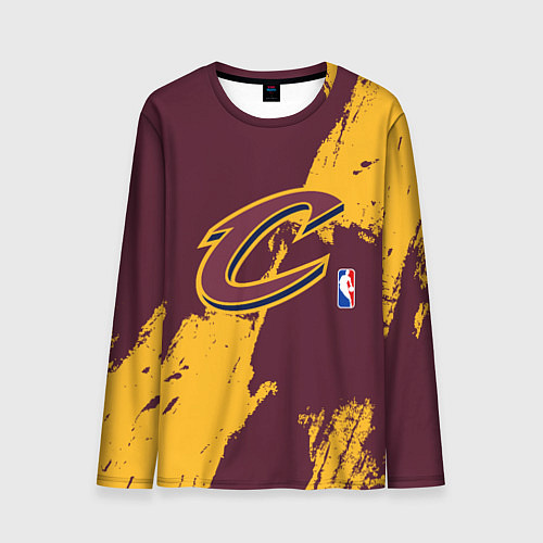 Мужской лонгслив Cleveland Cavaliers NBA team / 3D-принт – фото 1